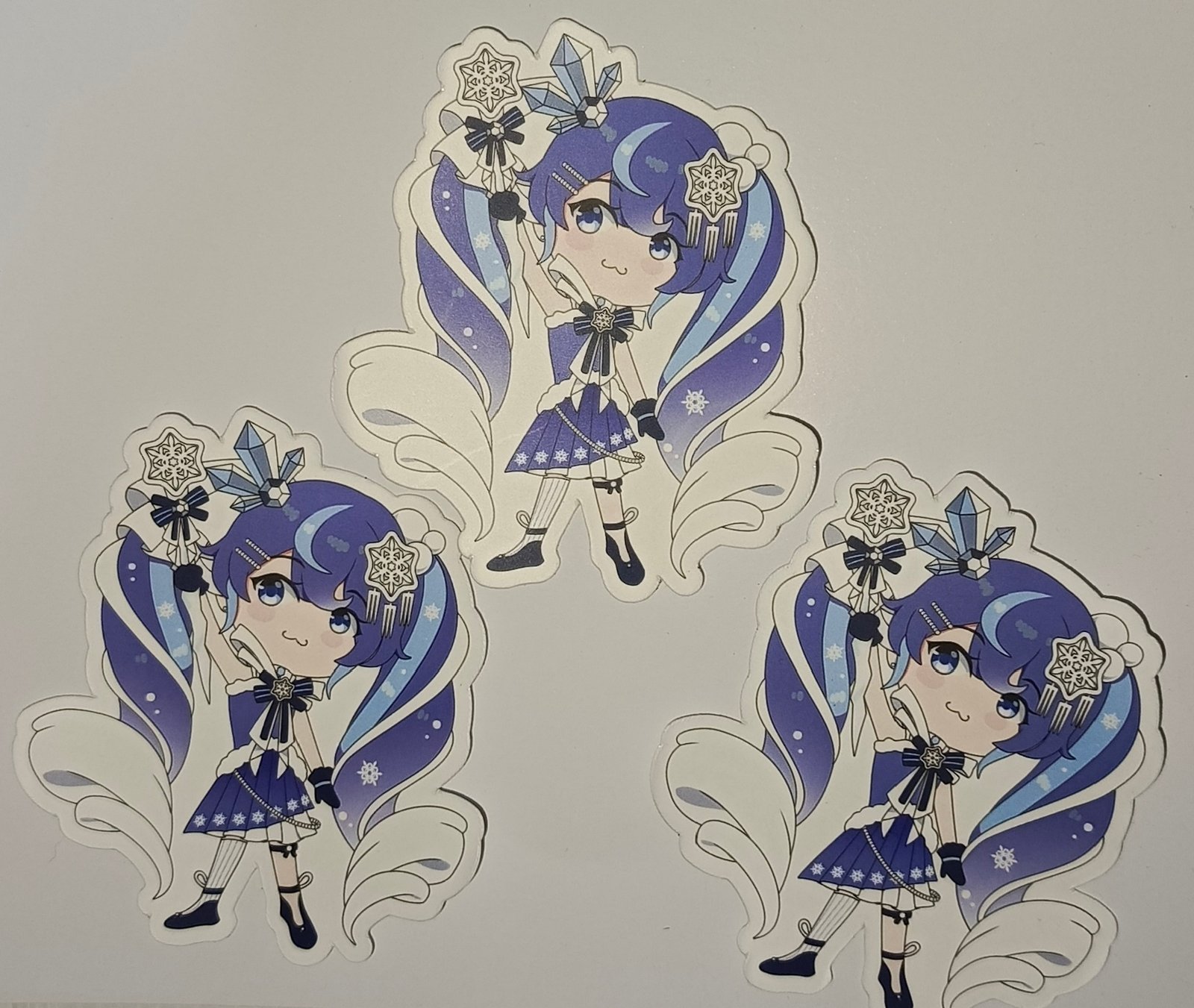 Chibi Sticker - Vocaloid: Snow Miku 13