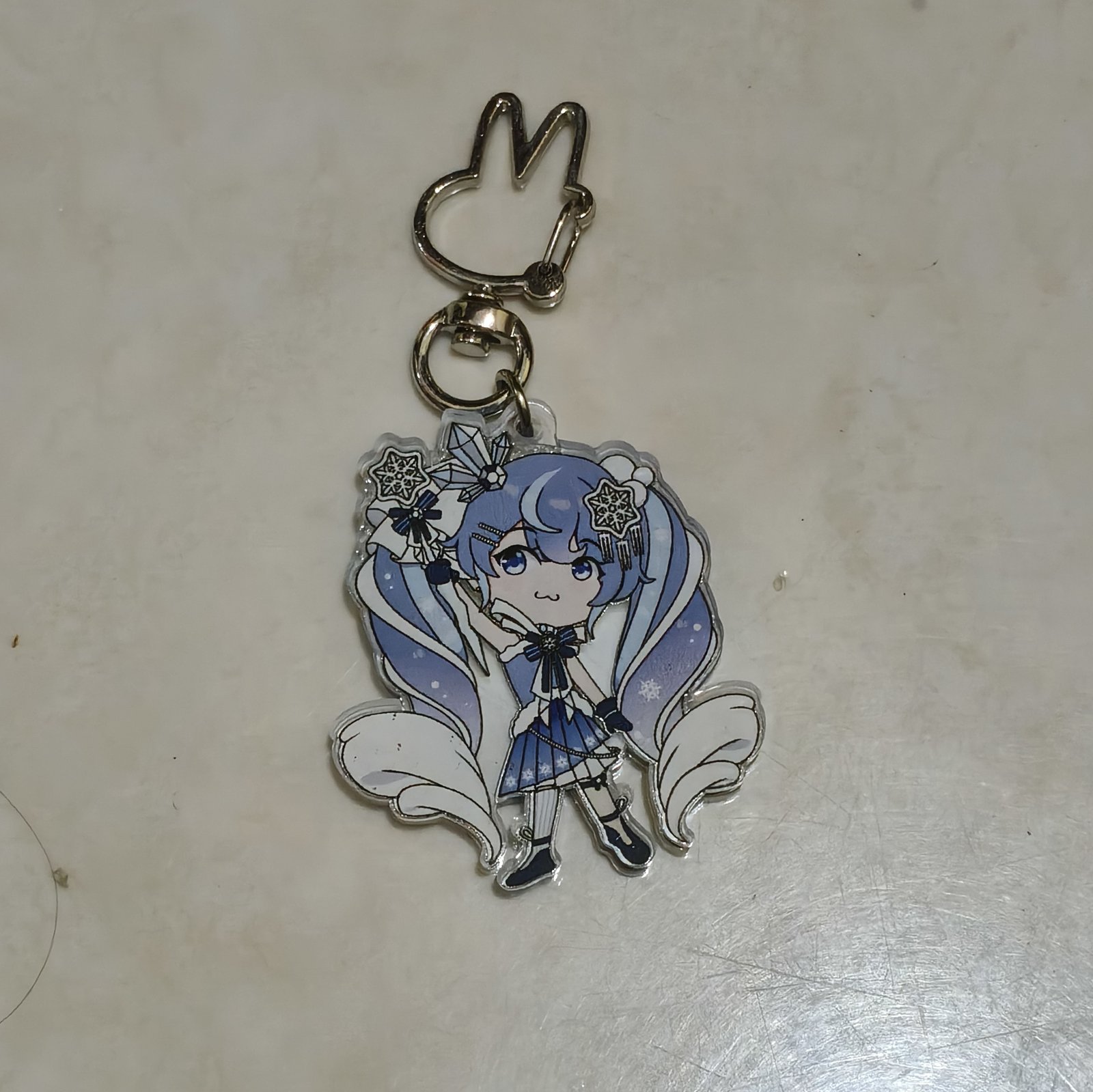 Keychain - Vocaloid: Snow Miku 04