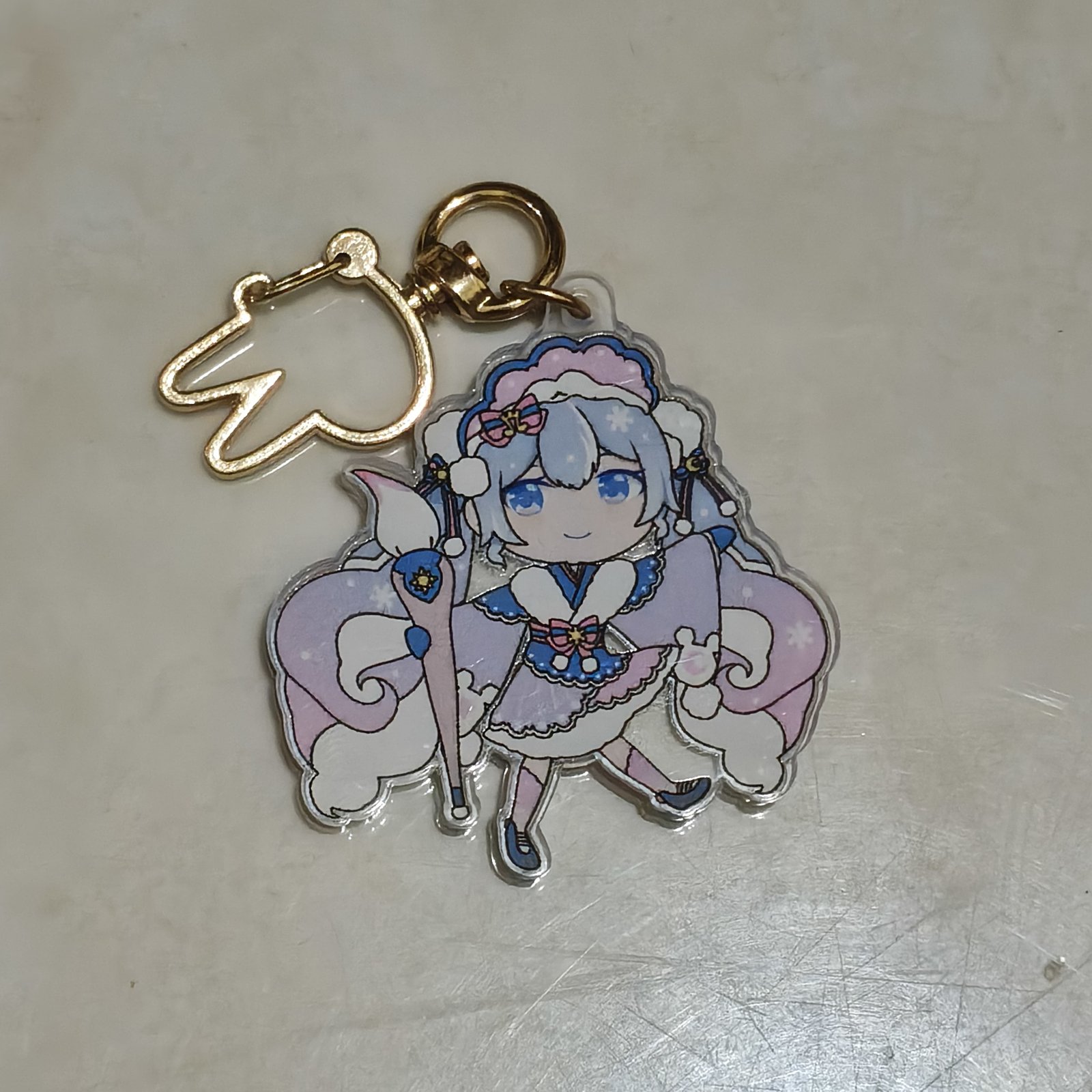 Keychain - Vocaloid: Snow Miku 05