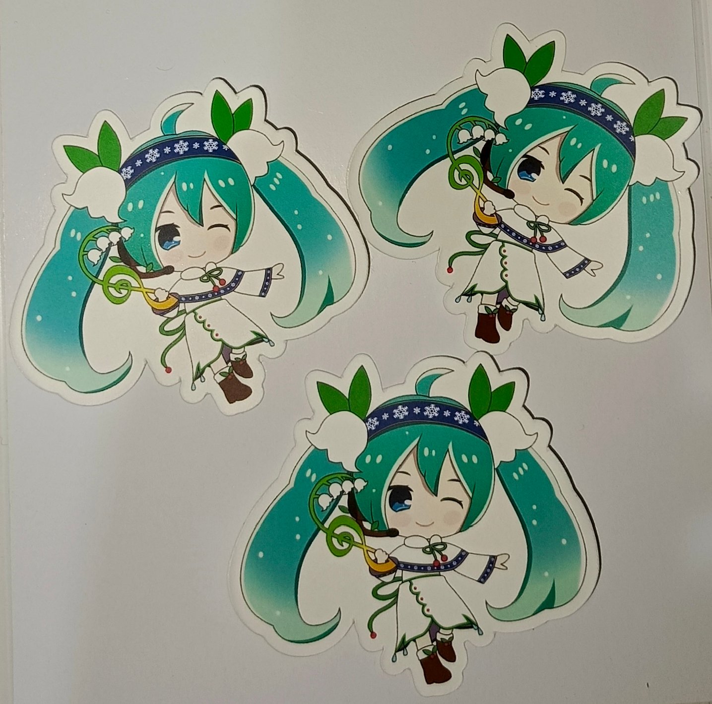 Chibi Sticker - Vocaloid: Snow Miku 3