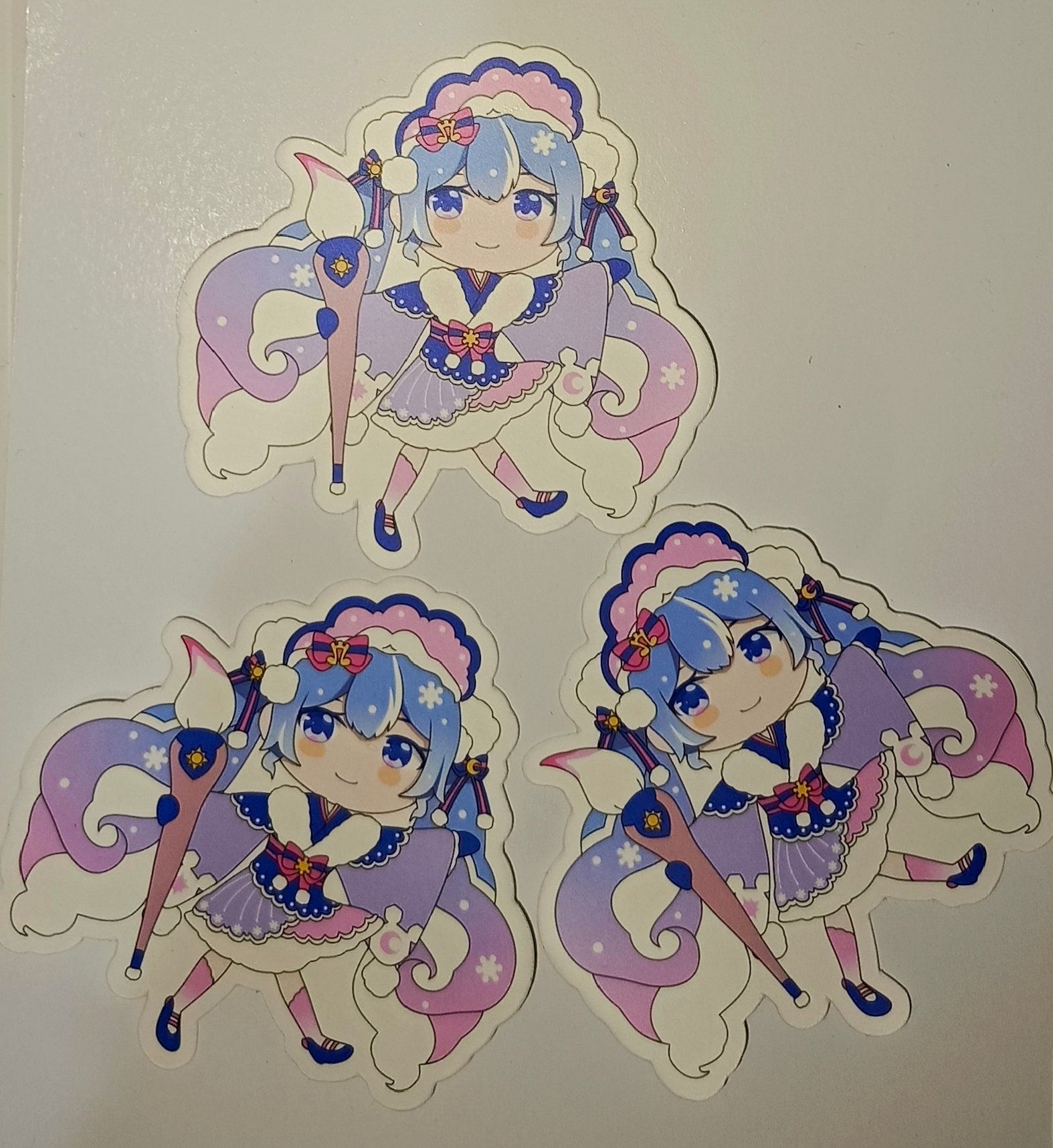 Chibi Sticker - Vocaloid: Snow Miku 11