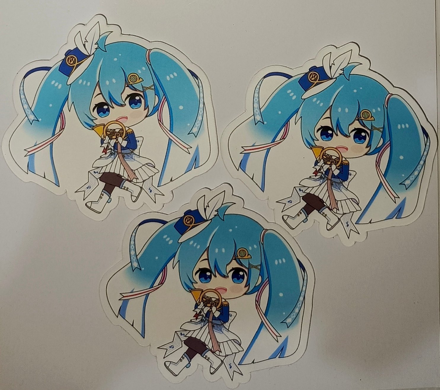 Chibi Sticker - Vocaloid: Snow Miku 8