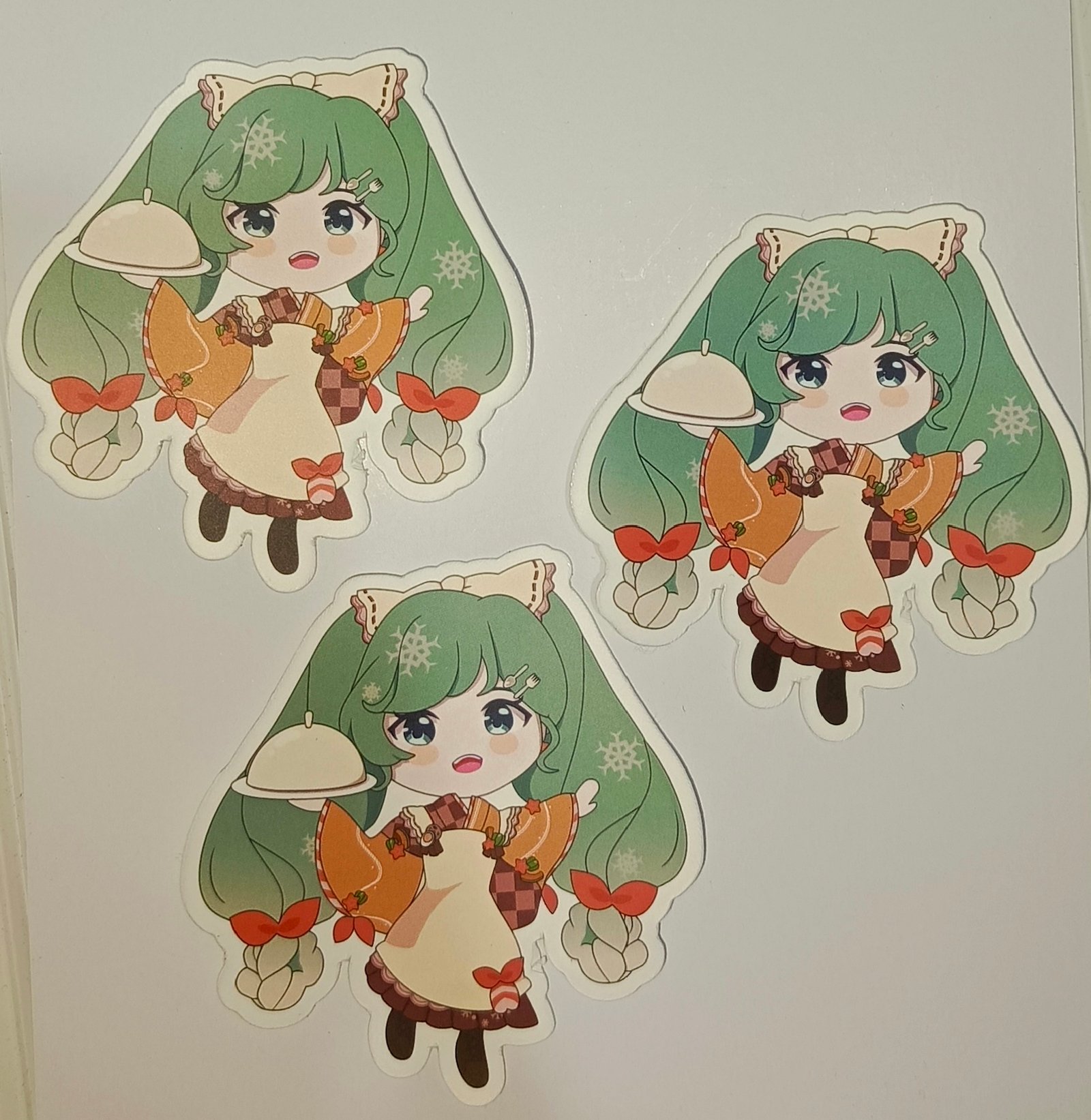 Chibi Sticker - Vocaloid: Snow Miku 12