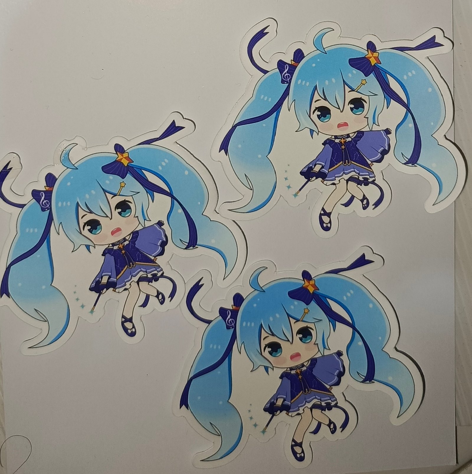 Chibi Sticker - Vocaloid: Snow Miku 5