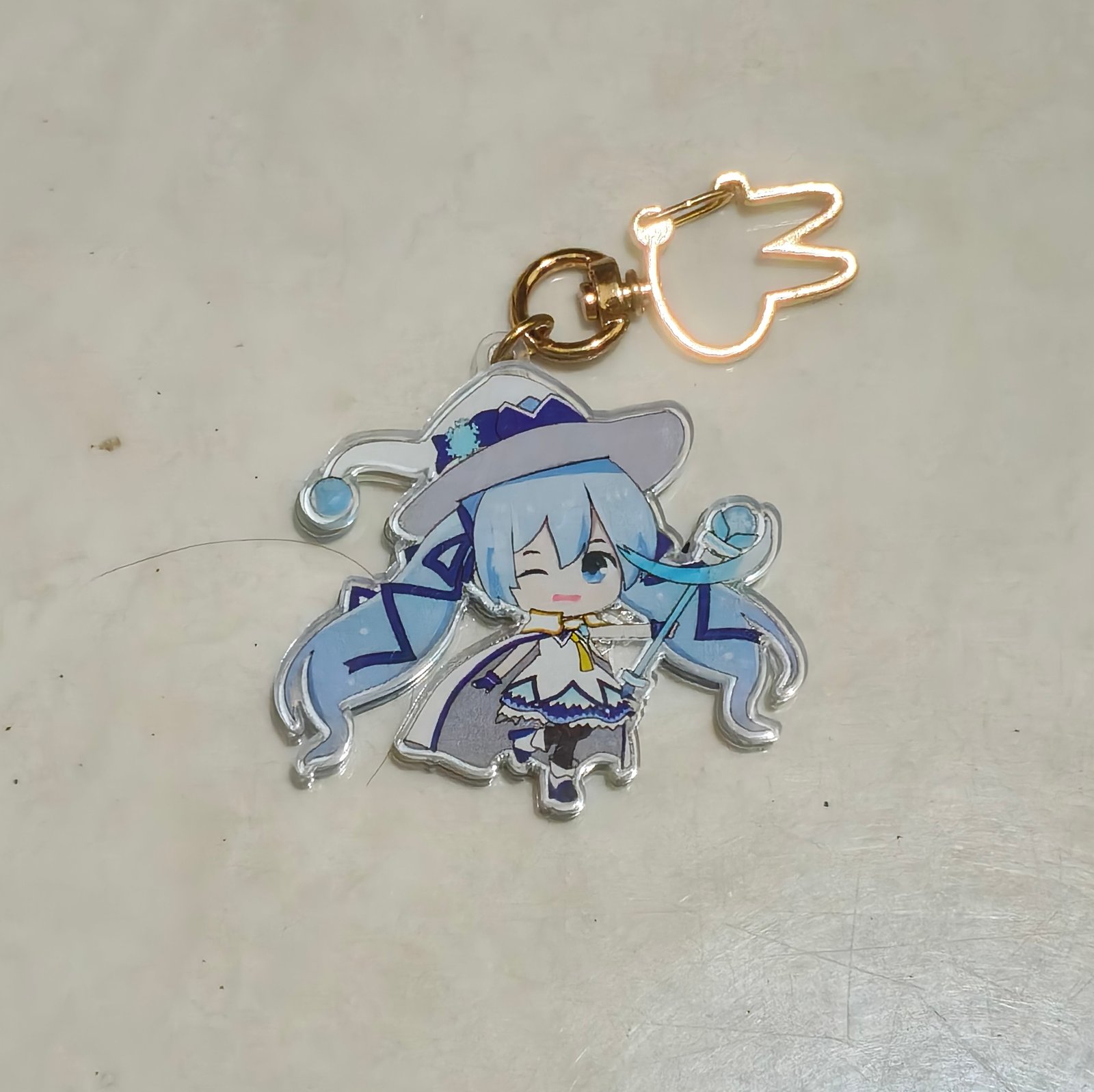 Keychain - Vocaloid: Snow Miku 01