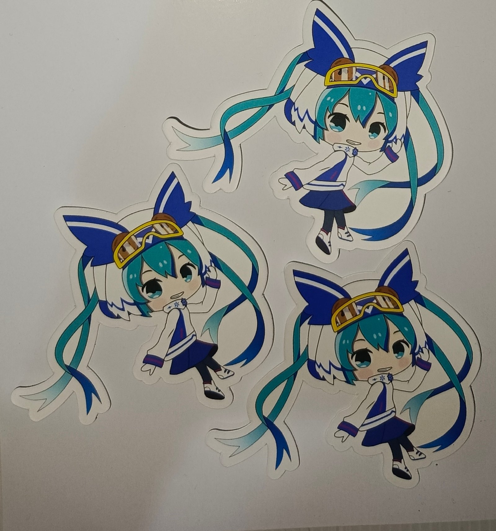 Chibi Sticker - Vocaloid: Snow Miku 4